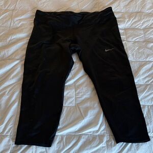 Nike Charcoal Black Leggings